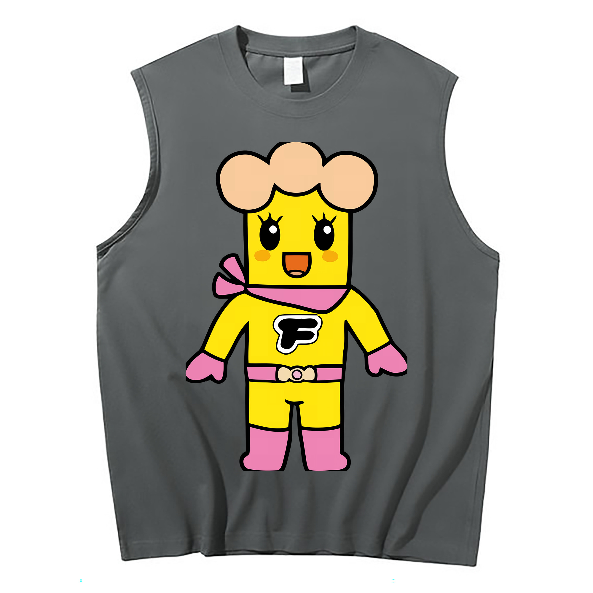 （画像用） アンパンマン Anpanman コットン100％タンクトップ（フロントプリント）